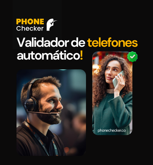 Phonechecker, empresa do grupo Corlabs Holding, especializada em validação automática de telefones para equipes de vendas e suporte
